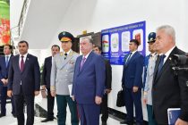The Head of state Emomali Rahmon attended opening of preschool institutions in Rushon and Murghob districts