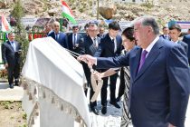 President Emomali Rahmon attended commissioning of the Technological Park in Roshtqal’a district