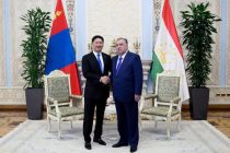 High-level meetings and negotiations between Tajikistan and Mongolia at the Palace of the Nation