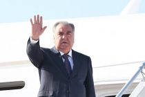 President Emomali Rahmon departs for Republic of Azerbaijan