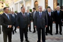 Head of State Emomali Rahmon Inaugurates 4 Industrial Enterprises, 2 Secondary Educational Institutions and 6 Kindergartens in Aini District