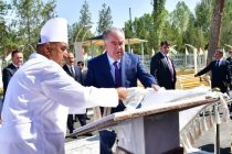 Leader of the Nation Emomali Rahmon Inaugurates Regional Hospital in Loiq Sherali Village of Panjakent