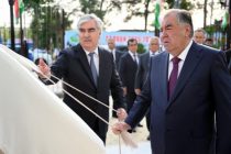 President Emomali Rahmon Opens New Building of the Finance Department in Mir Sayyid Ali Hamadoni District