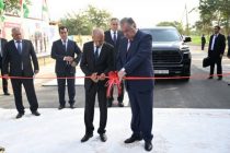 President Emomali Rahmon Opens Renovated Road in Mir Sayyid Ali Hamadoni District