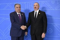 President Emomali Rahmon meets with the President of the Republic of Azerbaijan Ilham Aliyev