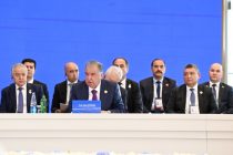 President Emomali Rahmon attended the ECO Summit in Azerbaijan