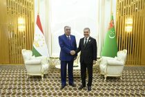 President Emomali Rahmon meets with Chairman of the People’s Council of Turkmenistan Gurbanguly Berdimuhamedow