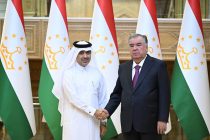 President Emomali Rahmon receives the Director General of the Qatar Fund for Development and a delegation of Qatari banks