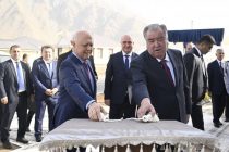 President Emomali Rahmon attended opening ceremony of preschool educational institution in Rasht district