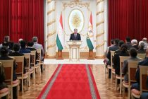 President Emomali Rahmon confers state awards to employees of the country’s power and military structures