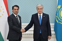 President of Kazakhstan Kassym-Jomart Tokayev awarded Rustam Emomali with the Order of Dostyk (Friendship) II degree