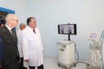 President Emomali Rahmon attended opening ceremony of the new building of the Children’s TB Hospital in Vahdat