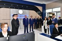 President Emomali Rahmon  participated in ceremony to commission residential buildings for Hydrometeorology Agency