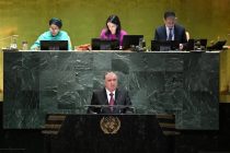 The President of Tajikistan Emomali Rahmon calls for special UN resolution on «Decade for Strengthening Peace for Future Generations».