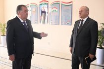 Leader of the Nation Emomali Rahmon attends inauguration of several facilities in education, healthcare sectors and water supply network in Temurmalik district