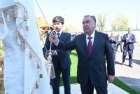 Head of State Emomali Rahmon inaugurated new industrial zone in Dangara district