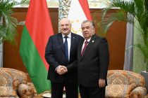 President Emomali Rahmon meeting with President of the Republic of Belarus Alexander Lukashenko