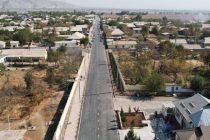 President Emomali Rahmon inaugurates new road in Vose