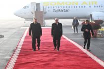 Leader of the Nation Emomali Rahmon arrived in Sughd Province