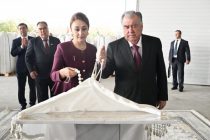President Emomali Rahmon participated in ceremony to commission the Dried Fruit Processing and Packaging Plant in Khujand