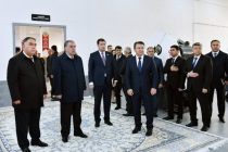 President Emomali Rahmon participated in opening ceremony of healthcare facility, industrial enterprises and cold store in Guliston