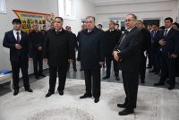 President Emomali Rahmon attended opening of industrial, educational, and cultural facilities in Bobojon Ghafurov district