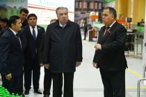 President Emomali Rahmon attended inauguration of Khavatag healing water production plant and examined projects of restoration of Khavatag health resort