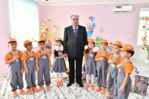 President Emomali Rahmon inaugurated 150-seat orphanage-kindergarten in in Istaravshan