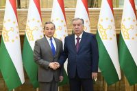 President Emomali Rahmon received the Minister of Foreign Affairs of the People’s Republic of China Wang Yi