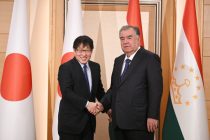 President Emomali Rahmon meets with the CEO of the Japan Organization for Metals and Energy Security Ichiro Takahara