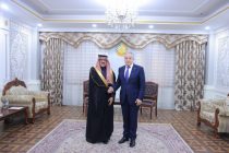 Tajik FM receives Saudi Arabian ambassador due to completion of his diplomatic mission