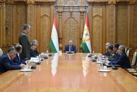 President Emomali Rahmon held a meeting with heads of security and law enforcement agencies