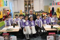 President Emomali Rahmon attended opening of Private Preschool Educational Institution Basbi International Innovative Kindergarten