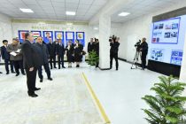President Emomali Rahmon participated in opening of eight secondary educational institutions in Tursunzoda
