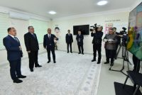 President Emomali Rahmon attended the inauguration of six private kindergartens in Tursunzoda