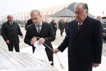 Leader of the Nation Emomali Rahmon attends opening of innovative preschool institution and child development center in Bokhtar