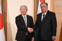 President Emomali Rahmon meets with President of Japan International Cooperation Agency Akihiko Tanaka