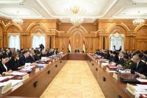 Meeting of the Government of the Republic of Tajikistan