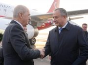 Speaker of the Grand National Assembly of Türkiye Numan Kurtulmuş Arrives in Tajikistan on an Official Visit