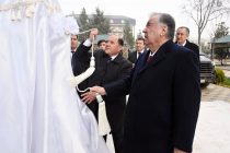 Head of state Emomali Rahmon attended inauguration of additional educational building of the Innovative Medical College in Bokhtar