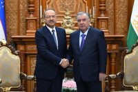 President Emomali Rahmon Receives the Prime Minister of the Republic of Uzbekistan Abdulla Aripov
