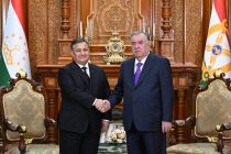 President Emomali Rahmon Receives the Deputy Chairman of the Cabinet of Ministers of Turkmenistan