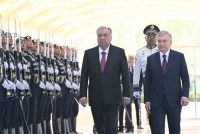 Kuksaroy Palace Hosts Official Welcoming Ceremony for Tajikistan’s President During State Visit