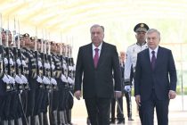 Kuksaroy Palace Hosts Official Welcoming Ceremony for Tajikistan’s President During State Visit