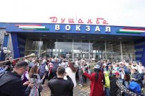 Silk Road International Tourist Train Arrives in Dushanbe