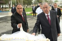 President Emomali Rahmon Opens New District Hospital, Drinking Water Facilities in Mastchoh District