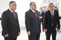 President Emomali Rahmon Launches Three Poultry Facilities in Mastchoh District