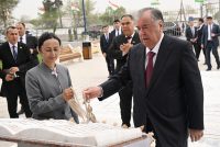 President Emomali Rahmon Inaugurates New Secondary School in Rural Mastchoh