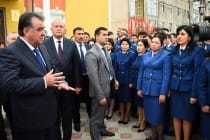 Leader of the Nation attended and inaugurated Prosecutor’s Office administrative building in Isfara city