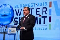 Speech by His Excellency Emomali Rahmon, President of Tajikistan at the Budapest Water Summit 2016